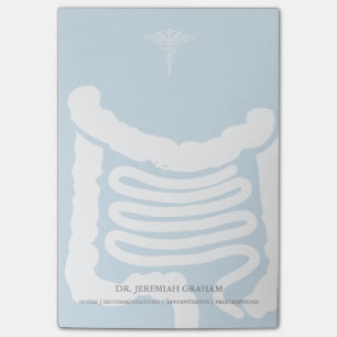 Notas Post-it® Nombre personalizado gastroenterólogo