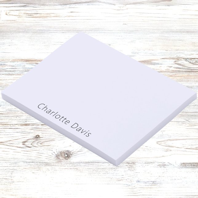 Notas Post-it® Nombre violeta de Lavender (Subido por el creador)