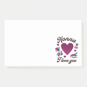 Notas Post-it® Nonna te amo, abuela te amo