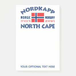 Notas Post-it® NORDKAPP Noruega Post-It notes