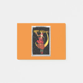 Notas Post-it® Nostálgica Halloween Buena Bruja y su gato