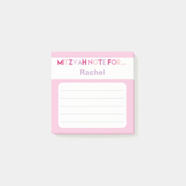 Notas Post-it® Nota: 3x3 Sticky Pad (Anverso)