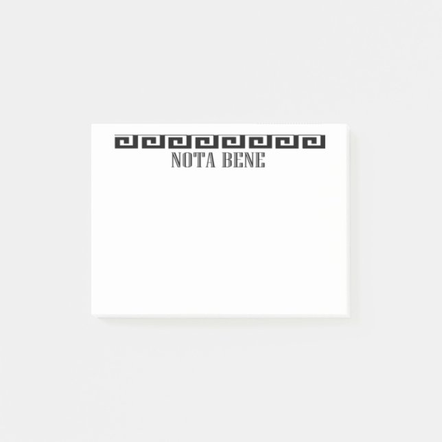 Notas Post-it® ¡Nota Bene! (Anverso)