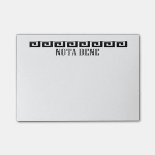 Notas Post-it® ¡Nota Bene!