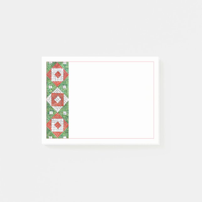 Notas Post-it® NOTAPAD DE POST-IT 4x3 MOSAICO DE FIESTAS (Anverso)