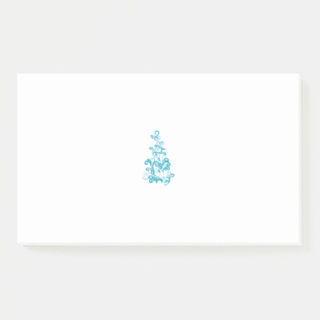 Notas Post-It®, notas Post-it® de 10" x 6" (Anverso)