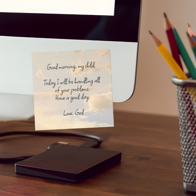 Notas Post-it® Note From God Pre‑Written Sticky Note (Subido por el creador)