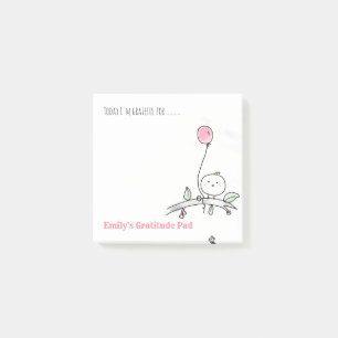 Notas Post-it® Notelets de gratitud personalizados - Compartir gr