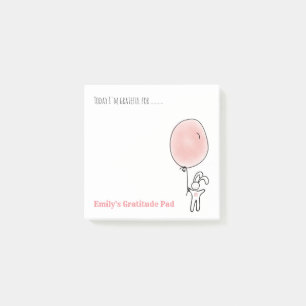 Notas Post-it® Notelets de gratitud personalizados - Dar gracias