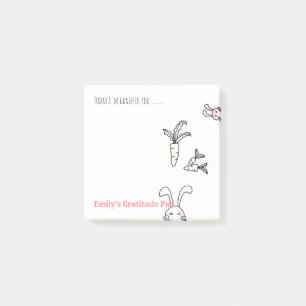 Notas Post-it® Notelets de gratitud personalizados - Déjenlos Gra
