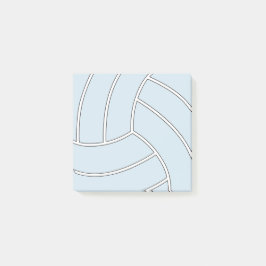 Notas Post-it® Notepad de color Personalizado de voleibol: