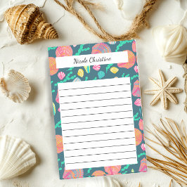 Notas Post-it® Notepad PERSONALIZADO de playas tropicales de alga