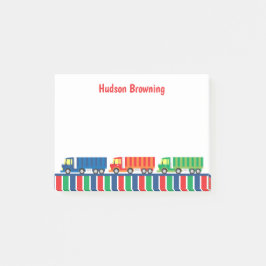 Notas Post-it® Notepad personalizado post-it del convoy de camion