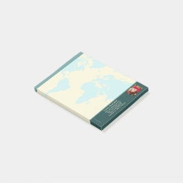 Notas Post-it® Notes — Connect, World