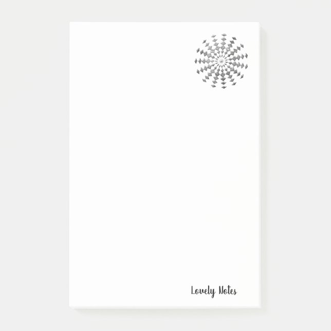 Notas Post-it® Notes Diamond (Anverso)