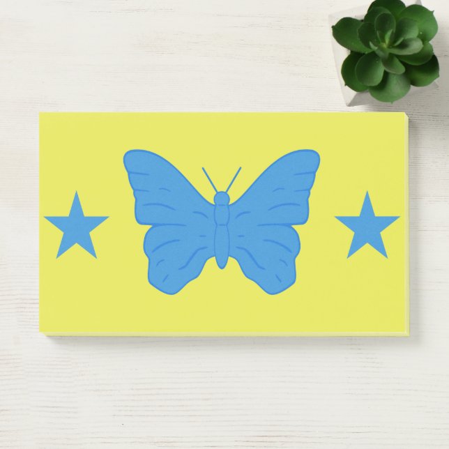 Notas Post-it® Notes with flag of Bady Bassit (Oficina)
