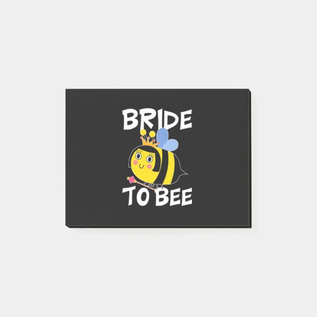 Notas Post-it® Novia a Bee (Anverso)