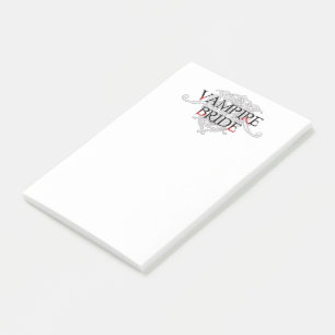 Notas Post-it® Novia de vampiro