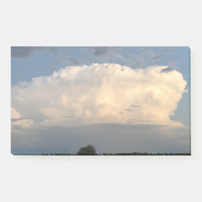 Notas Post-it® Nube de tormenta (Anverso)