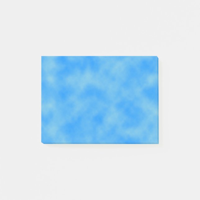 Notas Post-it® Nubes azules (Anverso)