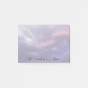 Notas Post-it® Nubes de tormenta coloridas