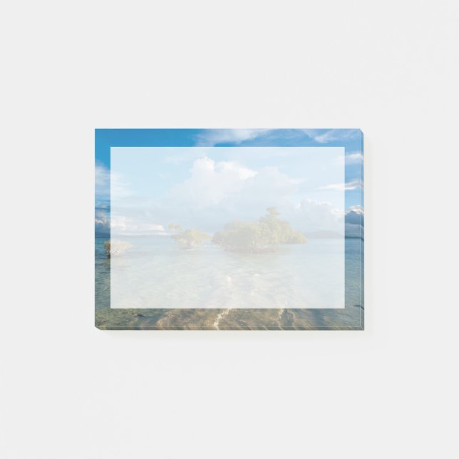 Notas Post-it® Nubes sobre la laguna de Marovo (Anverso)