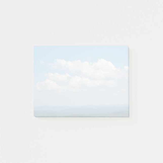 Notas Post-it® Nubes sobre montañas (Anverso)