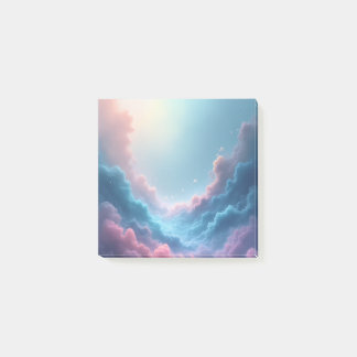 Notas Post-it® Nubes soñadoras pastel