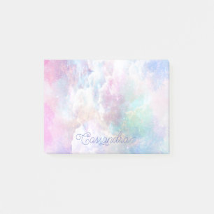 Notas Post-it® Nubes y estrellas personalizadas soñadoras