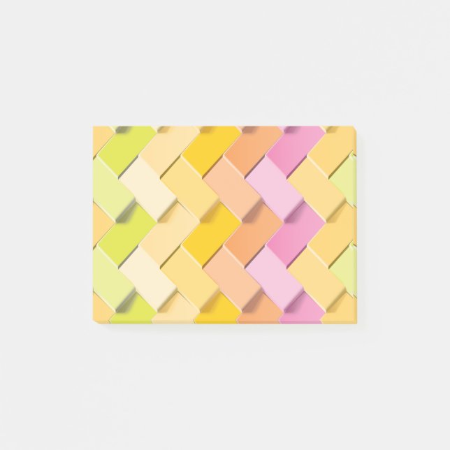 Notas Post-it® Nueva creación de patrones 2 (Anverso)