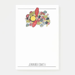 Notas Post-it® Nueva Inglaterra Clama Clambake de langosta Clamba