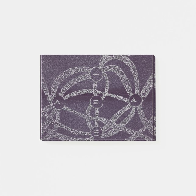 Notas Post-it® Nueve luna en el mundo oscuro (Anverso)