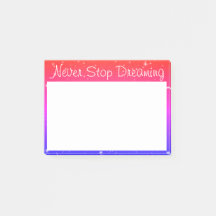 Nunca dejes de soñar con estrellas coloridas