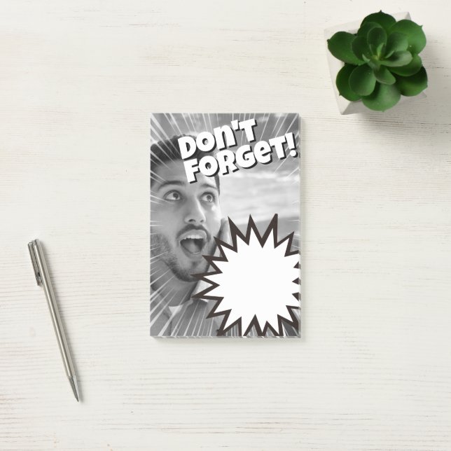 Notas Post-it® Nunca olvidarás este mensaje. (Oficina)