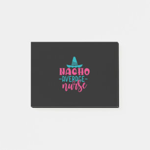 Notas Post-it® Nurse Gift   Enfermero medio Nacho