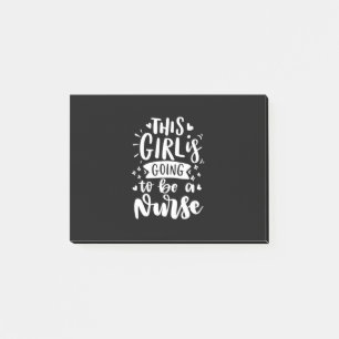 Notas Post-it® Nurse Gift Este Chica Será Una Enfermera
