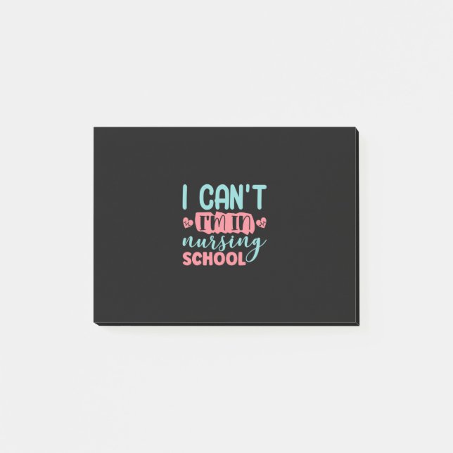 Notas Post-it® Nurse Gift | I Am In Nursing School (Anverso)