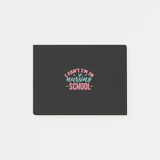 Notas Post-it® Nurse Gift | I Am In Nursing School (Anverso)
