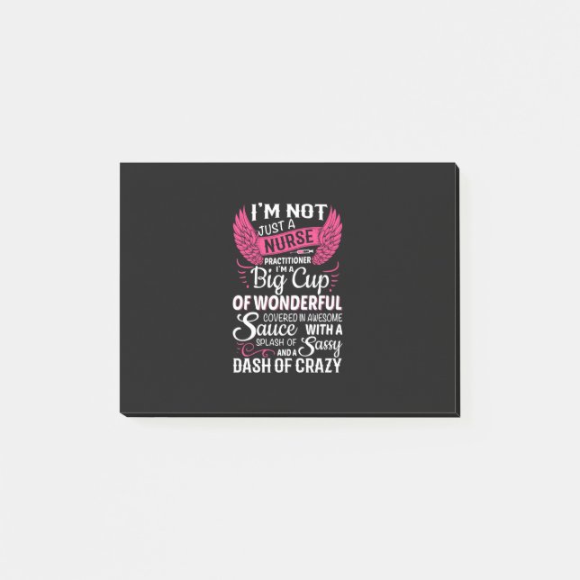 Notas Post-it® Nurse Gift | I Am Not Just A Nurse (Anverso)