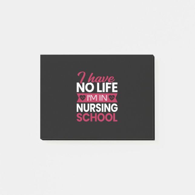 Notas Post-it® Nurse Gift | I Have No Life Im In Nursing (Anverso)