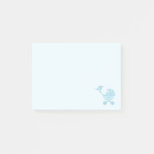 Notas Post-it® Nursera de Bebé y Mami Bluebirds