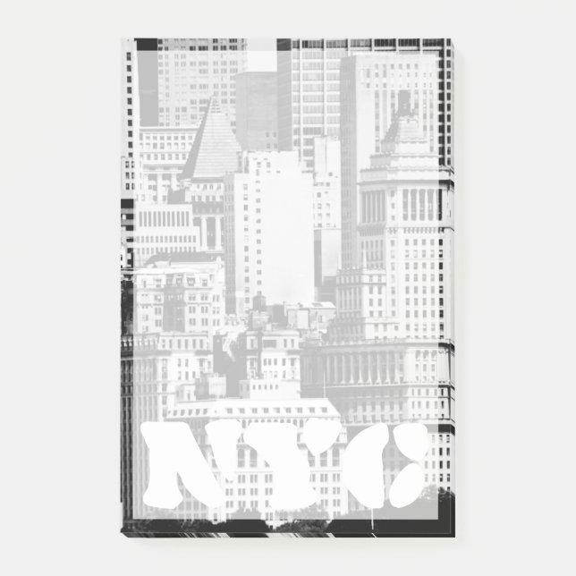 Notas Post-it® NYC Skyline IX (Anverso)