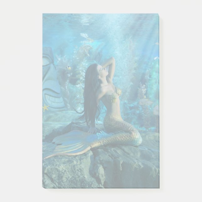 Notas Post-it® Oasis de sirena (Anverso)