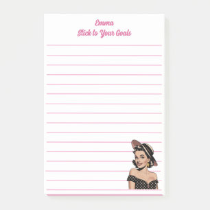 Notas Post-it® Objetivos inspiradores, Minimalistas, sencillos y