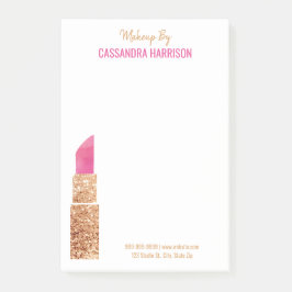 Notas Post-it® Obsequio Artista Secuencia de Oro Watercolor Salón