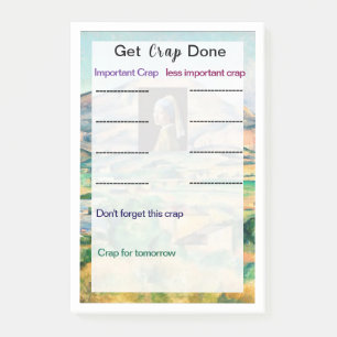 Notas Post-it® Obtener Crap Done Post-It Notes