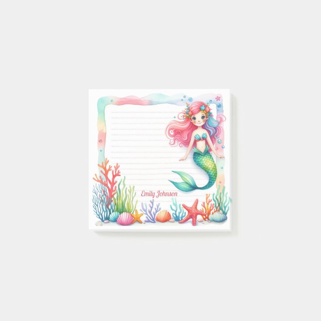 Notas Post-it® Ocean Dreams Sticky Pad (Anverso)