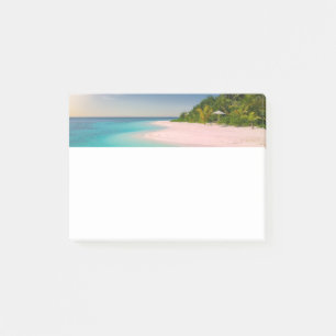 Notas Post-it® Océano Acuamarina Playa Tropical Escénica