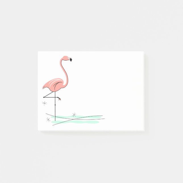 Notas Post-it® Océano Flamingo (Anverso)