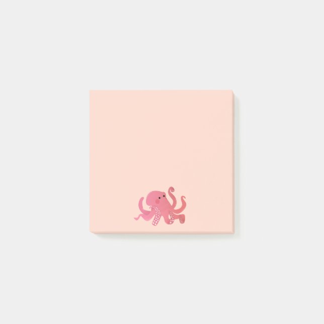 Notas Post-it® Octopus (Anverso)